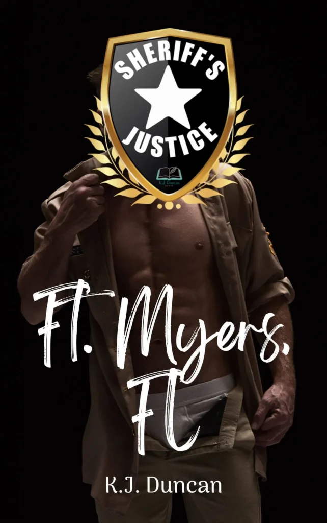 Sheriff's Justice: Ft. Myers, FL book cover cop showing chest and underwear